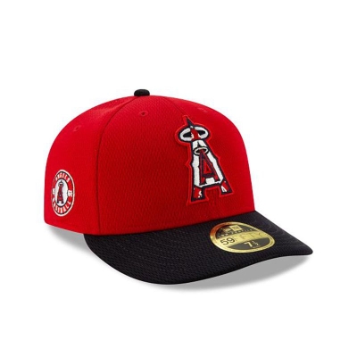 Sapca New Era Los Angeles Angels MLB 2021 Spring Training Low Profile 59FIFTY Fitted - Rosii